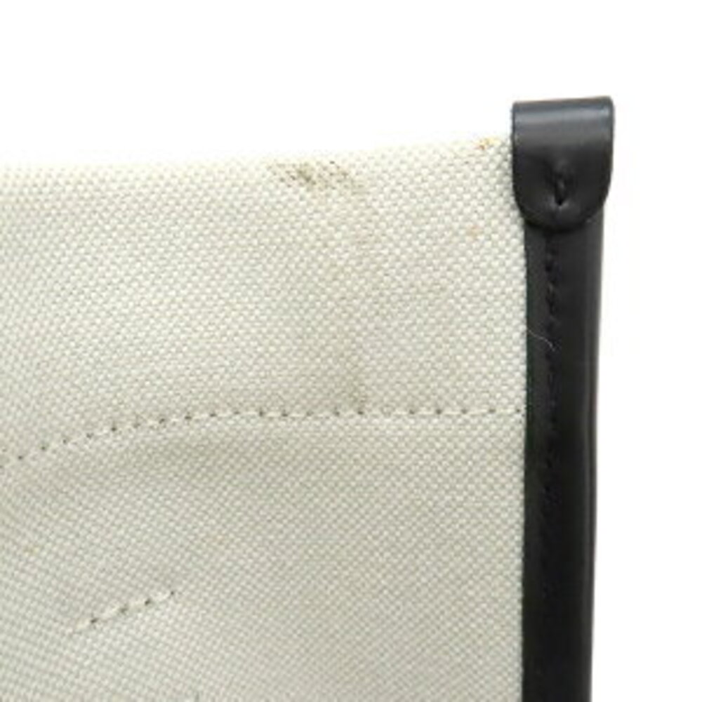 Balenciaga Tote Bag Hardware Canvas Leather Natural Handbag Shoulder Off-White - Picture 7 of 9